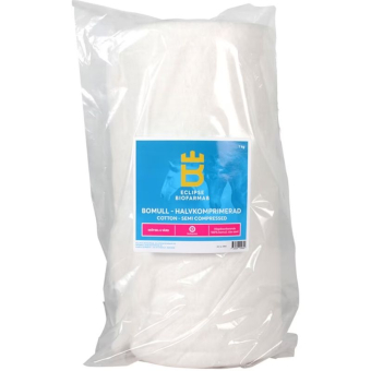 Bomull Halvkomprimert 1kg