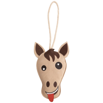 Hesteleke Equimojis The Goofy One Brun