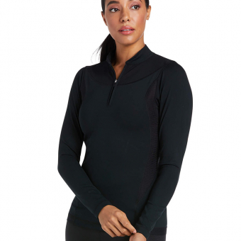 Genser Ascent 1/4 Zip Svart
