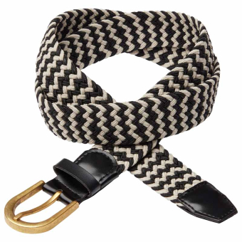 Belte Tri-Color Svart