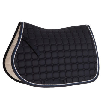 Sjabrak Zari Shine Marineblå/Sølv