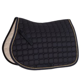 Sjabrak Zari Shine Marineblå/Gull