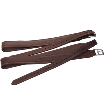 Stigbøylereimer Classic Wide Brun
