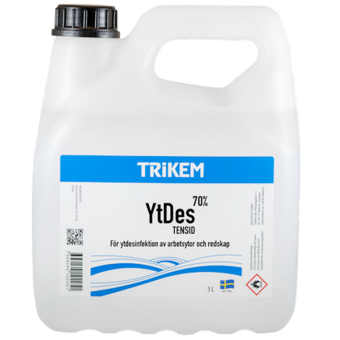 Overflatedesinfeksjon YtDes 70% med Tensid 3000ml