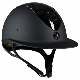 Ridehjelm Mips Avance Glossy Top Swarowski Svart