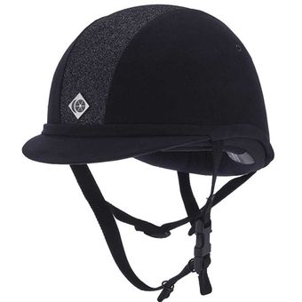 Ridehjelm YR8 Sparkling Marinblå/marinblå