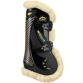 Senebeskyttere Kevlar STS Svart