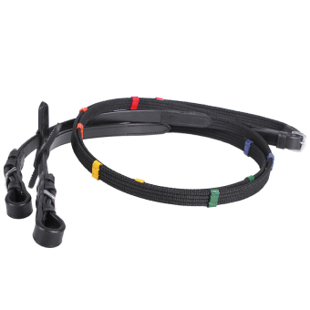 Tøyler Coloured Stops Svart