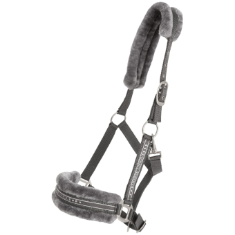 Grime med Fleece Mørkegrå/Grå