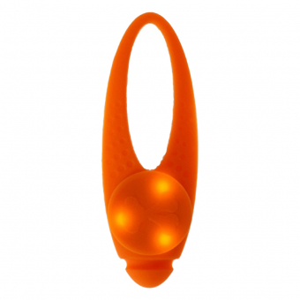Blinklampe Basic Silikon LED Oransje