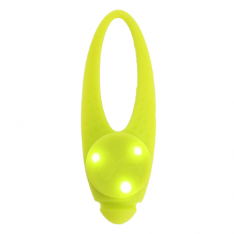Blinklampe Basic Silikon LED Gul