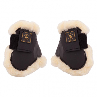 Stryksokker Snuggle Synthetic Sheepskin Svart