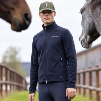 Fleecejakke Classic Mens Polar Marineblå