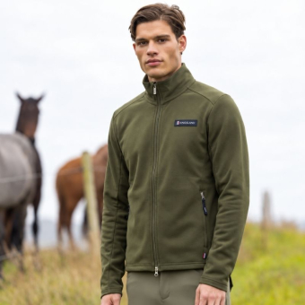 Fleecejakke Classic Mens Polar Grønn