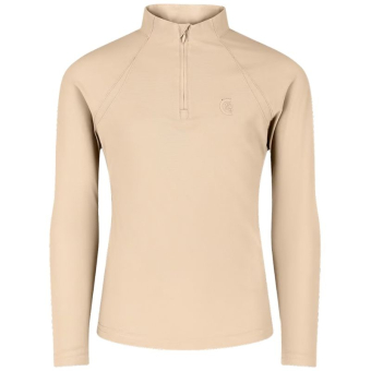 Treningstopp Barn/Junior Girl Madrid Long Sleeve Beige