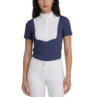 Konkurransetopp Heritage Air Short Sleeve Marineblå