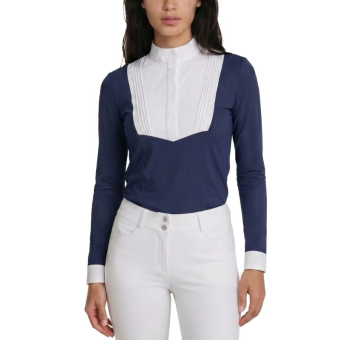 Konkurransetopp Heritage Air Long Sleeve Marineblå