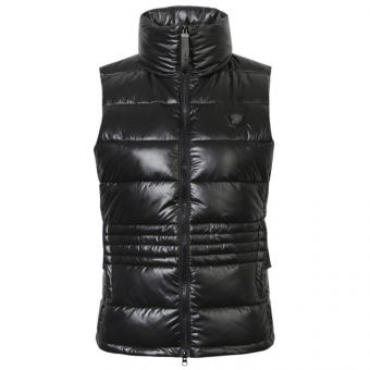 Ridvest Quilted Svart