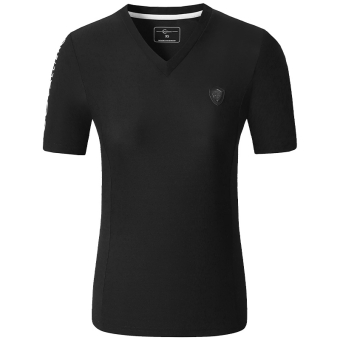 T-skjorte V Svart