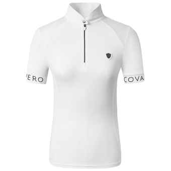 Konkurransetopp Shortsleeve Hvit