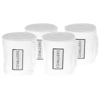 Bandasje Fleece 4-pack Hvit