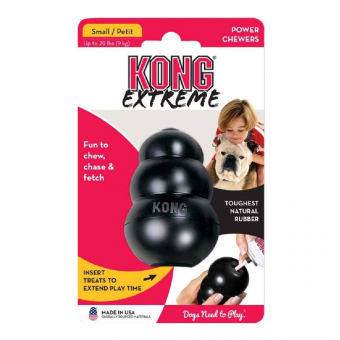 Hundlek KONG Extreme Small Svart
