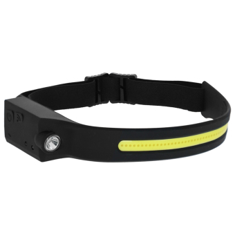 Hodelykt HeadFire LED 280 Sensor Svart