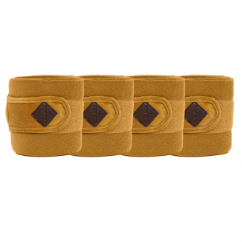Bandasjer Polar Fleece Velvet Sennepgul