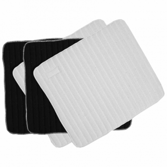 Benpaddar Working Absorb Hvit/Svart