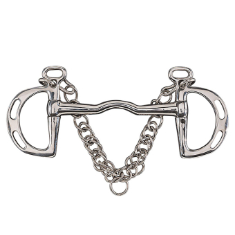 Kimblewick bitt med port