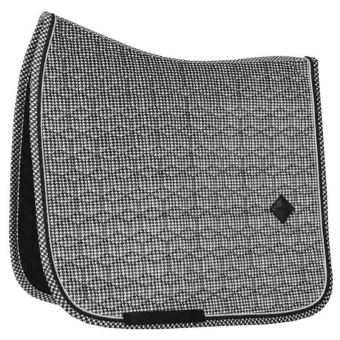 Dressursjabrak Pied-de-Poule Svart