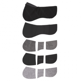 Sadelpad Correction Impact Svart