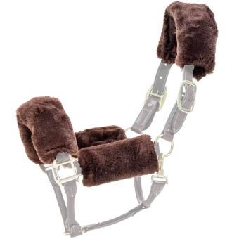Sheepskin-sett til grime Brun