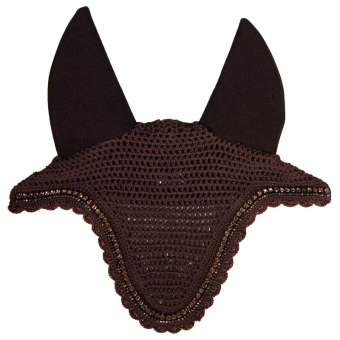 Ørehette Long Stone & Pearl Soundless Brun