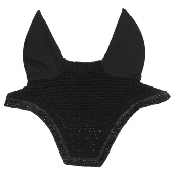 Ørehette Wellington Glitter Stone Svart