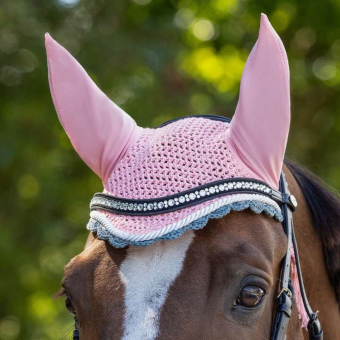 Ørehette Color Rosa/Grå