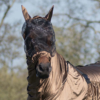 Eksemmaske UV-Resistant Brun