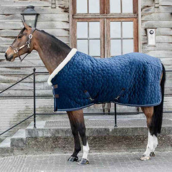 Stevnedekken Velvet Marineblå