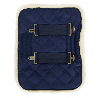 Bogbreddare Quilted with Vegan Sheepskin Marinblå