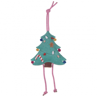 Hestelek Christmas Tree i Mocka Grønn
