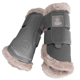 Treningsbelegg Mesh Fauxfur Heritage Lysgrå