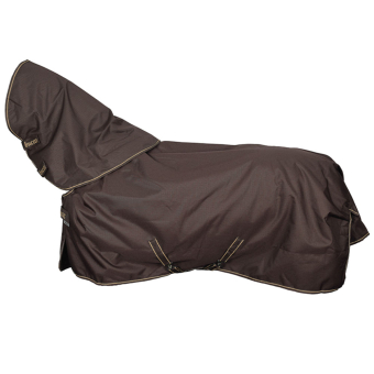 Utedekken med hals Irish Turnout 150g Brun