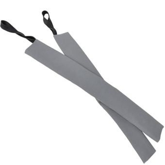 Tøylerefleks HS 2-pack Svart/Grå/Sølv