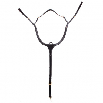 Bryst E-Logga Svart/Messing