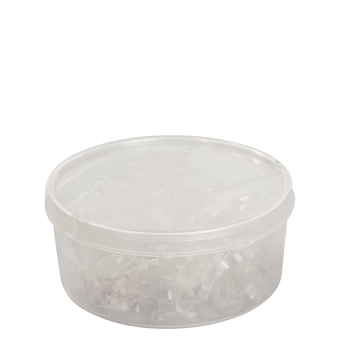 Gummistrikk Silicone 250st Transparent