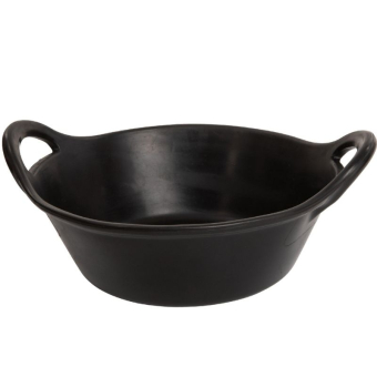 Fôrskål Rubber 11L Svart