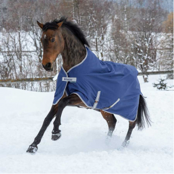 Vinterdekken Pony Freedom Turnout 150g Marinblå