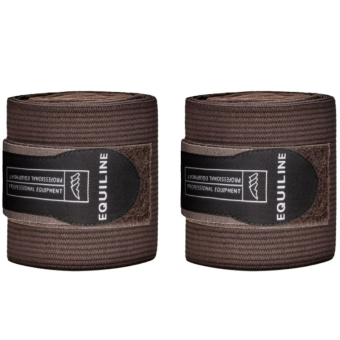 Bandasjer Work Bandage Elastisk/Fleece 2-pk Brun