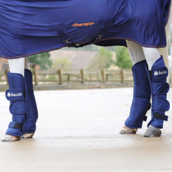 Transportbelegg Marinblå