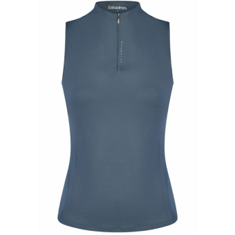 Ridetopp Tank Half Zip Classic Sports Grønn